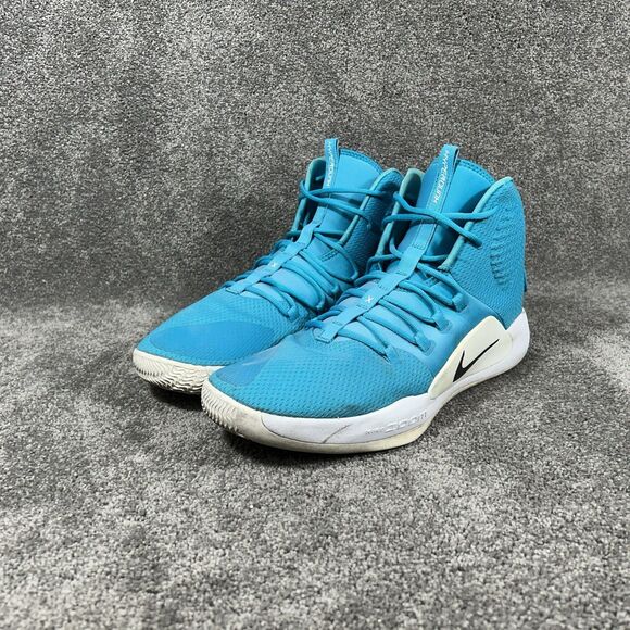 Nike Zoom Air Hyperdunk X TB AT3866-402 Mens Size 17 Blue Basketball Shoes Used - Picture 5 of 12